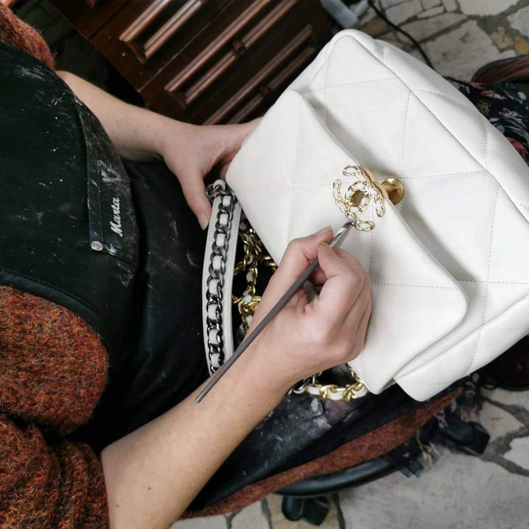 Wielki Shoe Renowacja Torebki 1